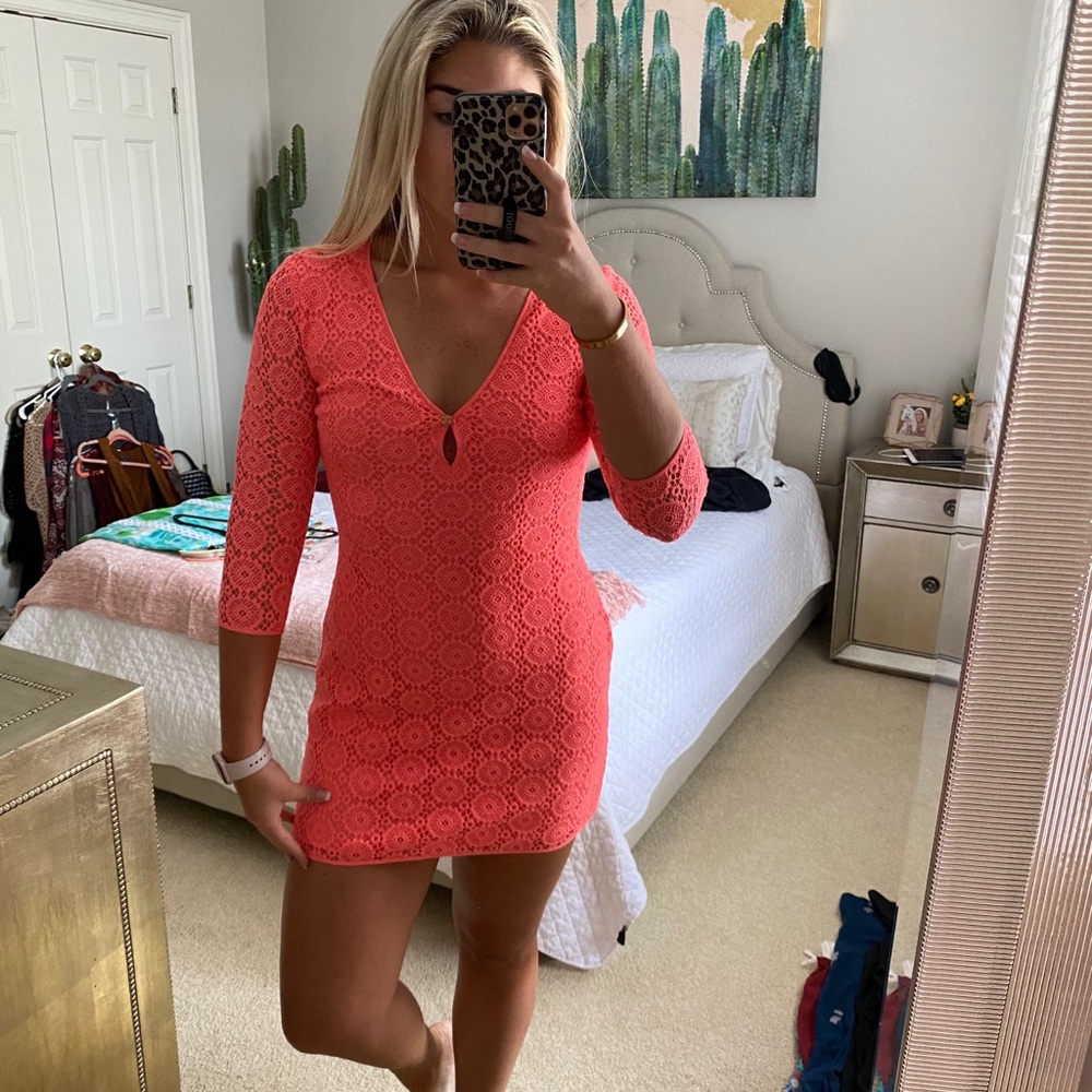 Lilly Pulitzer lace dress